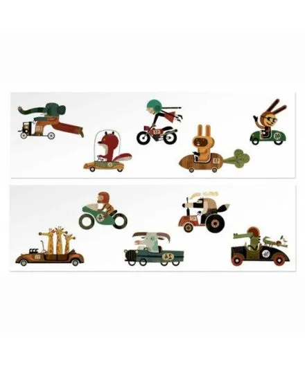 Londji - tatuaże zmywalne dla dzieci Wyścig Londji - tatuaże zmywalne dla dzieci Wyścig