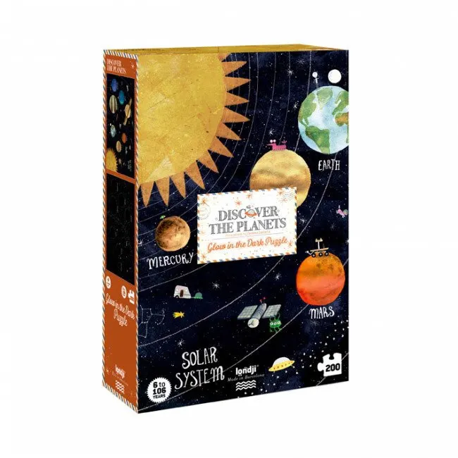 Londji - puzzle Odkryj Planety 200 elementów