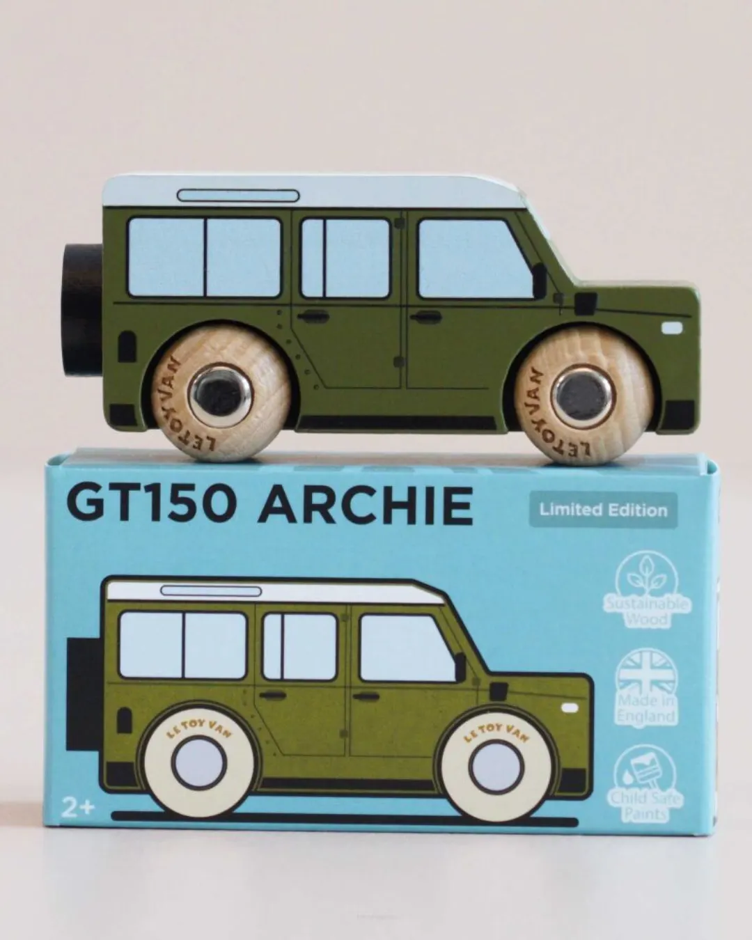 Le Toy Van - Drewniany samochodzik GT150 Archie Le Toy Van - Drewniany samochodzik GT150 Archie