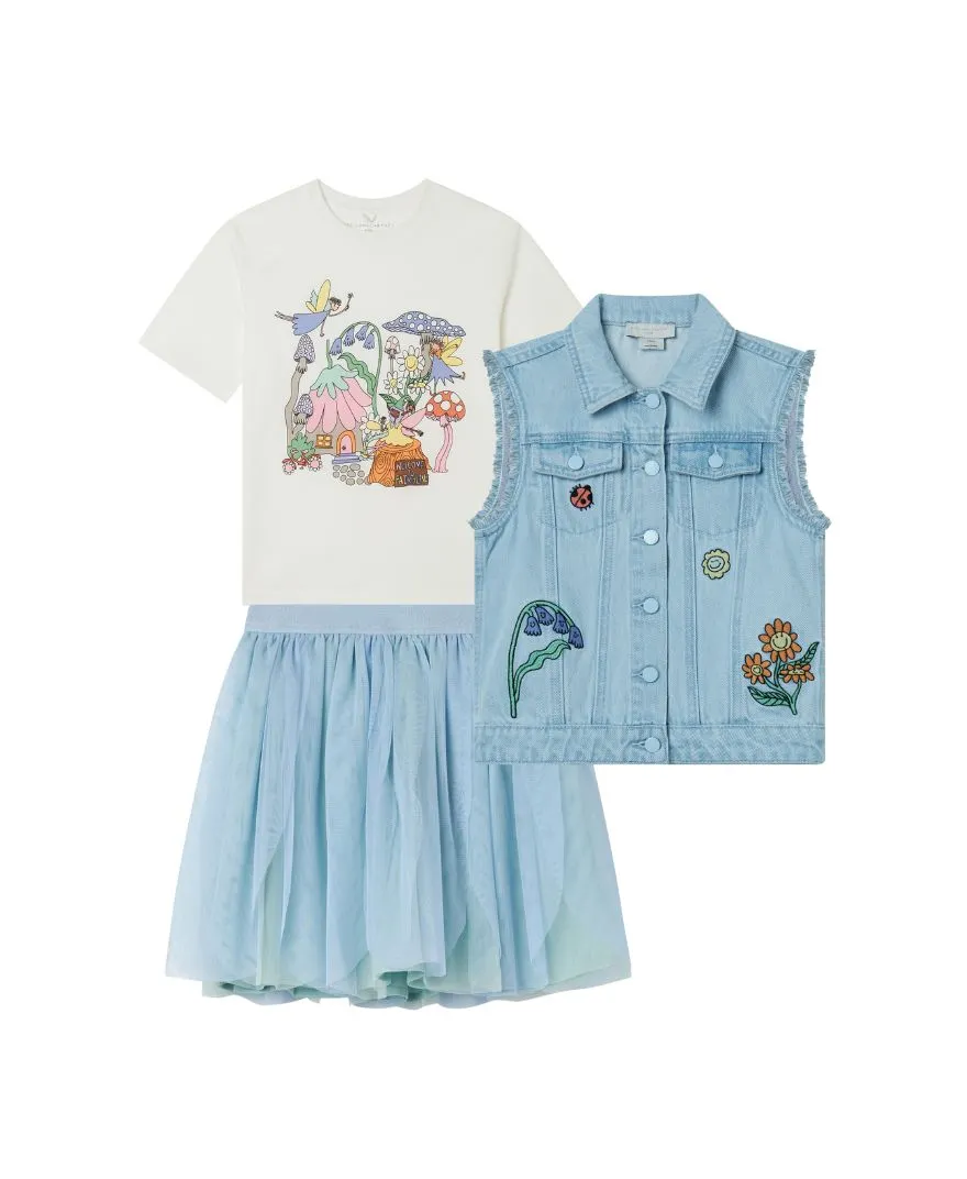 Stella McCartney - Stylizacja dziewczęca w wiosennym stylu Woodland Stella McCartney - Stylizacja dziewczęca w wiosennym stylu Woodland