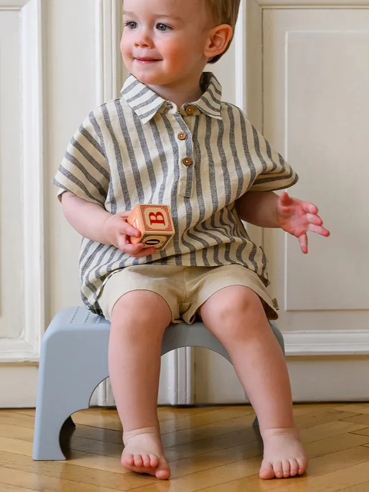 Cam Cam Copenhagen - koszula polo Julian Summer Stripes