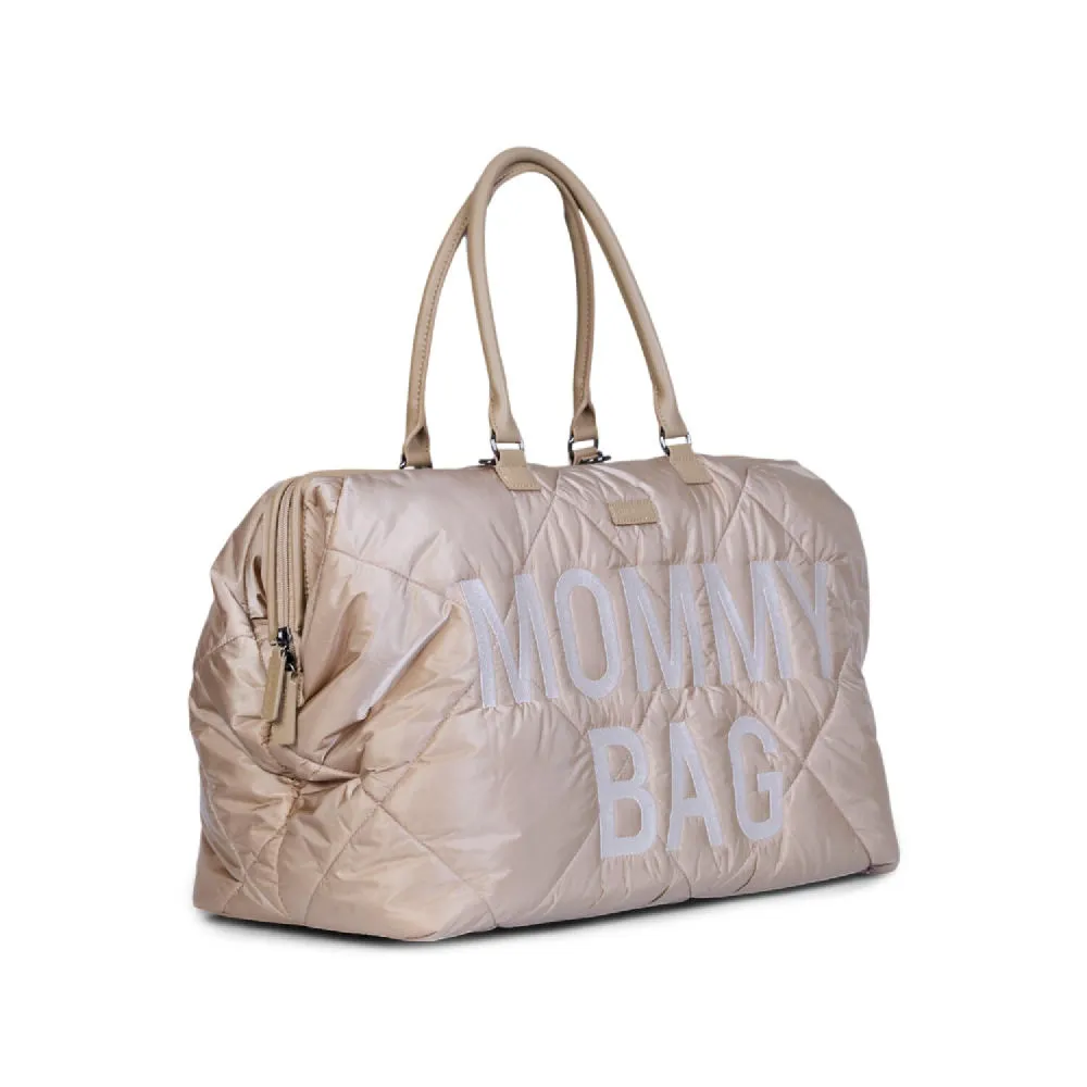Childhome - Torba Mommy Bag Pikowana Beżowa Childhome - Torba Mommy Bag Pikowana Beżowa