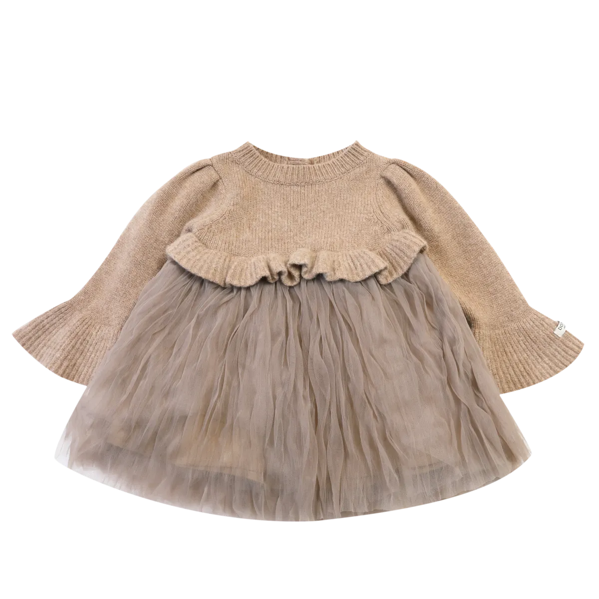 Donsje - sukienka dziecięca Paulien Dress Milk Chocolate