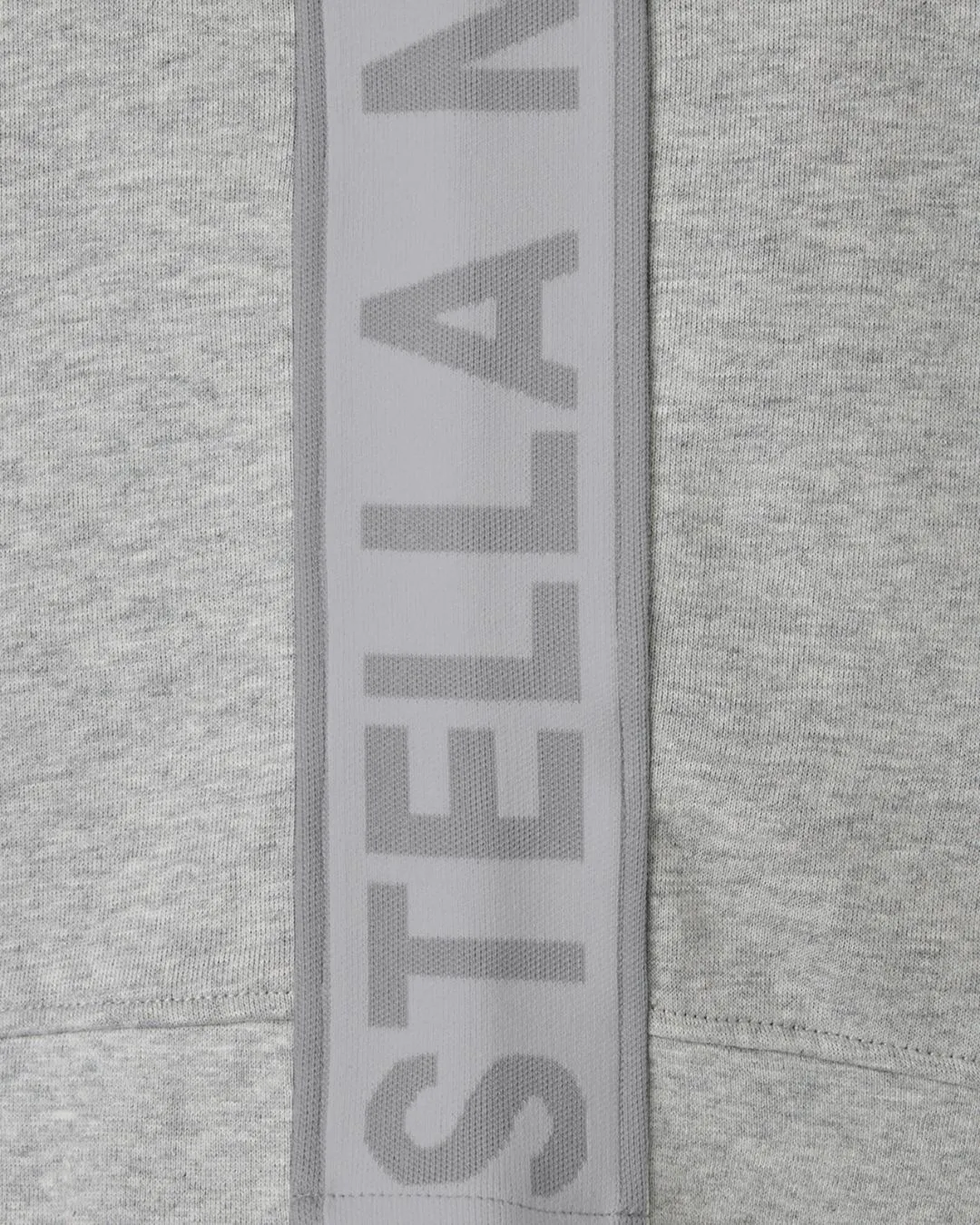 Stella McCartney - bluza dziecięca z logo Cotton Fleece Sweatshirt szara