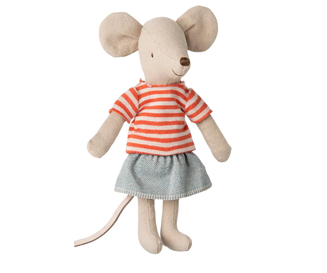 Maileg - myszka starsza siostra - siostra LouiMaxa Maileg - myszka starsza siostra - siostra LouiMaxa