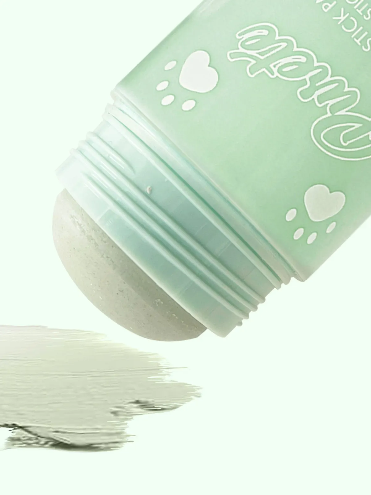 Inuwet - maska do twarzy w sztyfcie z białą glinką i miętą Inuwet - maska do twarzy w sztyfcie z białą glinką i miętą