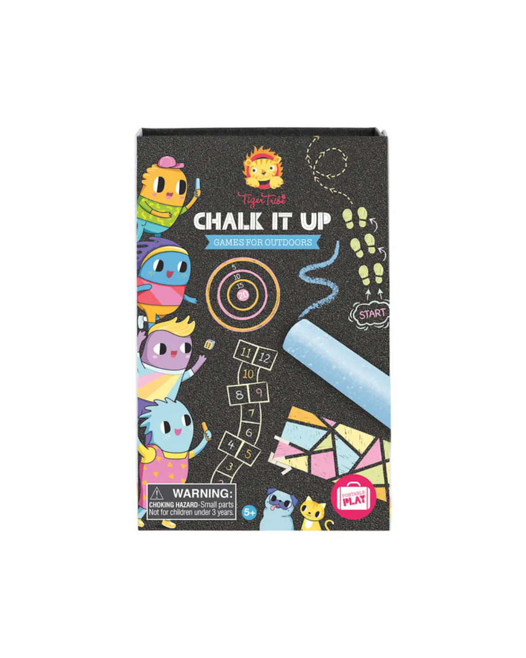 Tiger Tribe - zestaw aktywności z kredą Tiger Tribe - zestaw aktywności z kredą