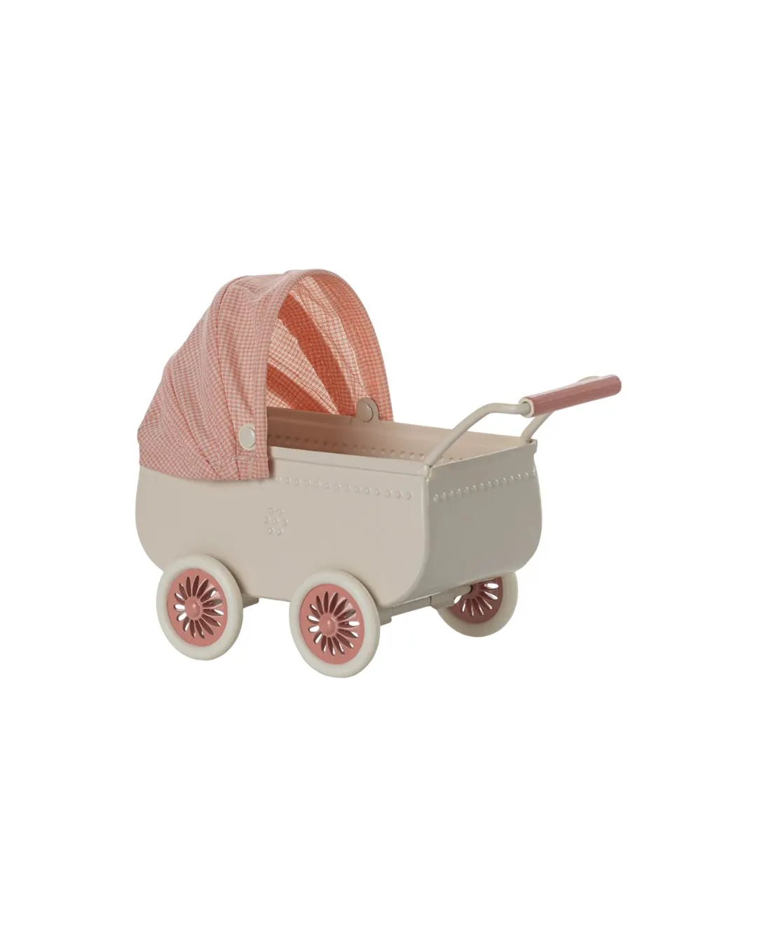 Maileg - wózek dla myszek - koral Maileg - wózek dla myszek - koral