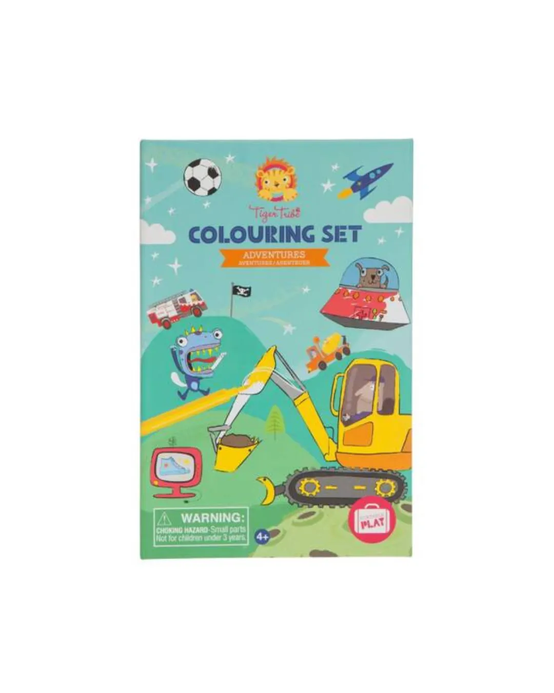 Tiger Tribe - zestaw kolorowanek Przygody Tiger Tribe - zestaw kolorowanek Przygody