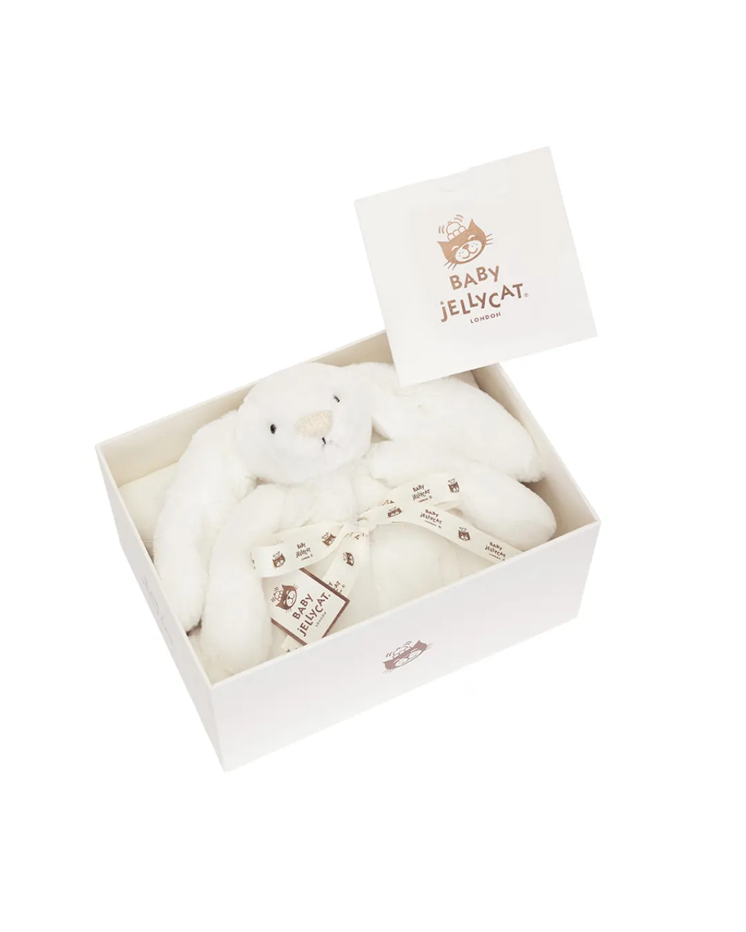 Jellycat - Króliczek LUX Kocyk 70 cm Biały