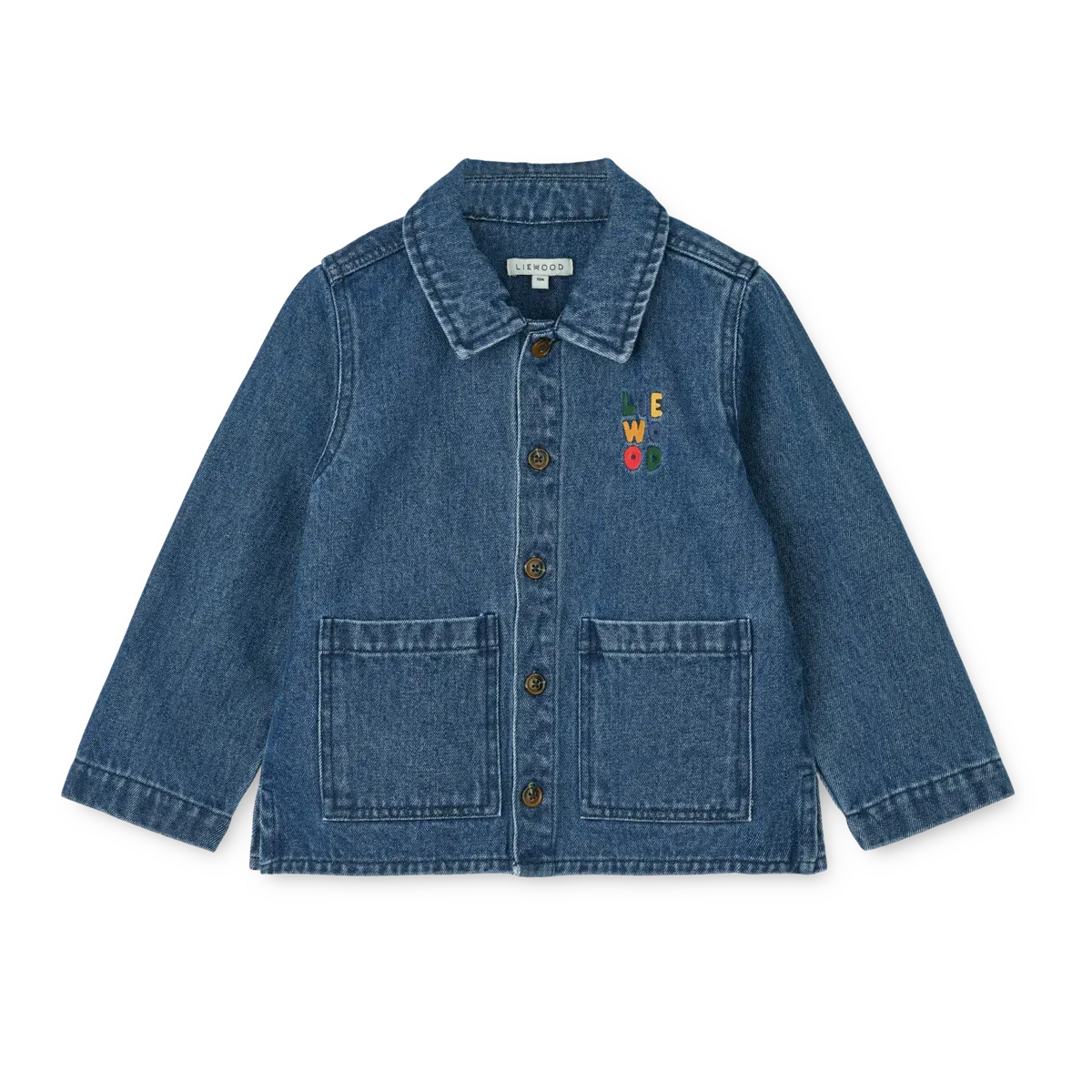 Liewood - koszula jeansowa Kinsley Placement Medium Blue Liewood - koszula jeansowa Kinsley Placement Medium Blue