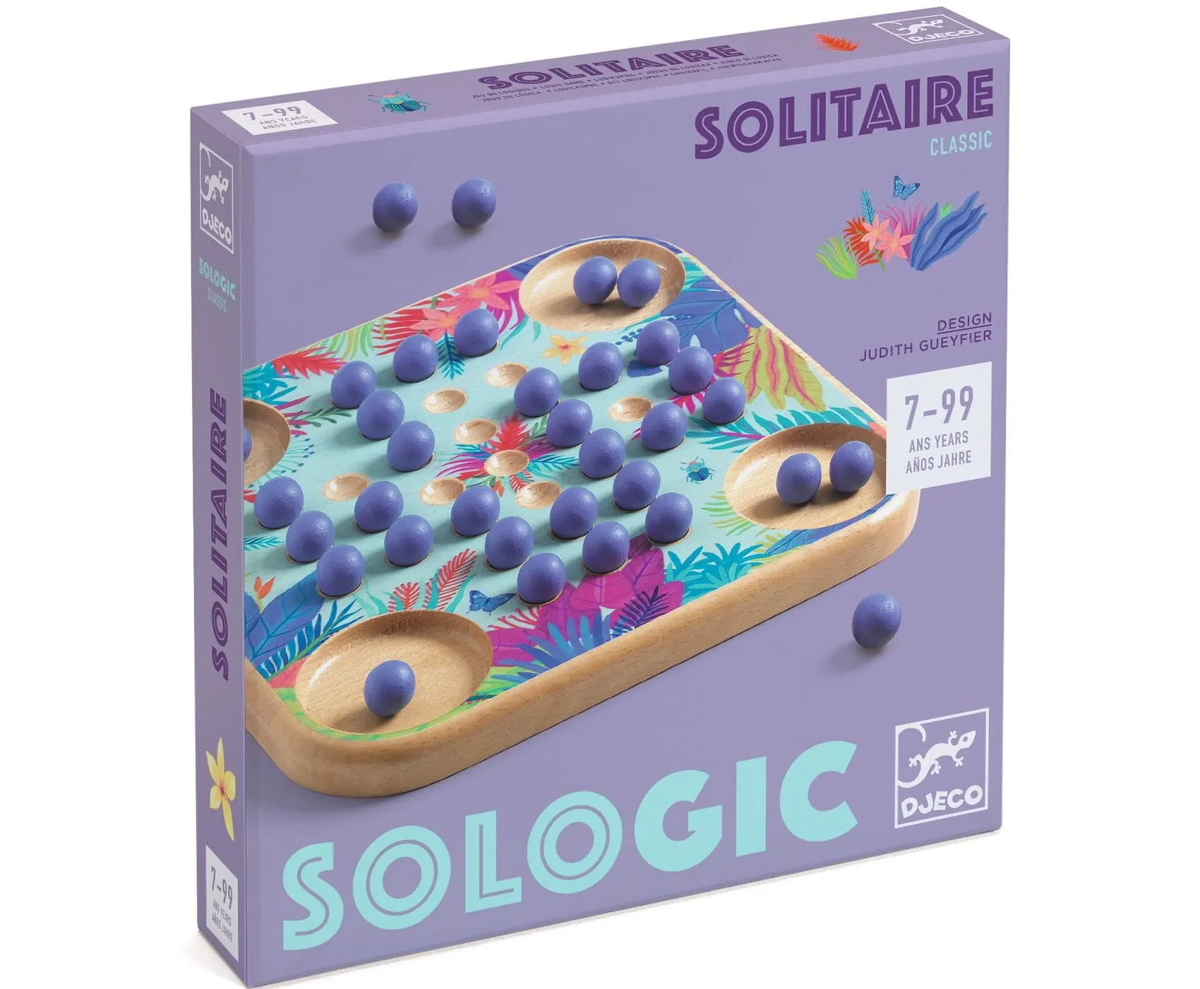 Djeco - gra logiczna dla dzieci Sologic Solitaire