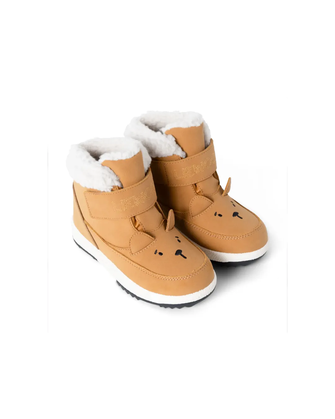 Liewood - buty zimowe Barley Bear Golden caramel