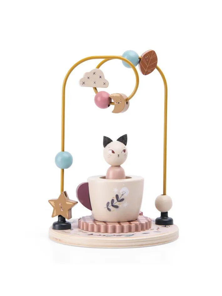 Moulin Roty - zabawka manipulacyjna Kotek Apres La Pluie