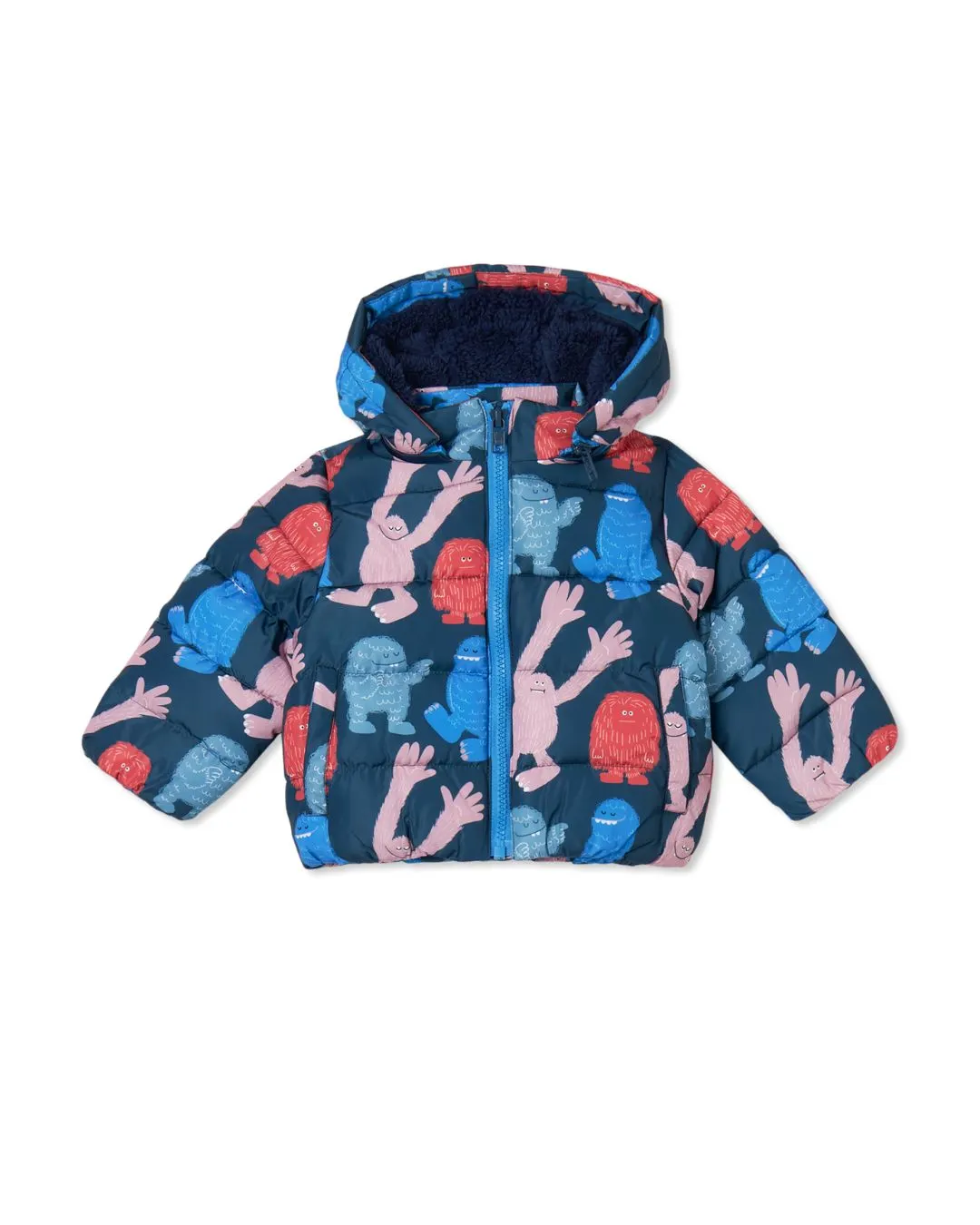 Stella McCartney - puchowa kurtka z nadrukiem Yeti Stella McCartney - puchowa kurtka z nadrukiem Yeti