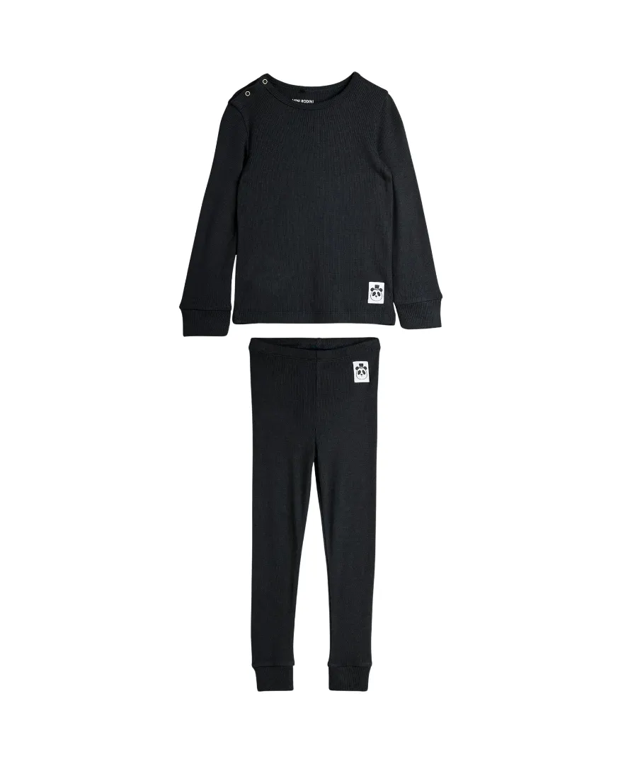 Mini Rodini - zestaw Modal Rib