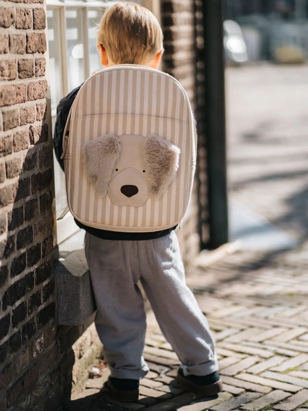 Donsje - plecak szkolny Bippe Golden Retriever