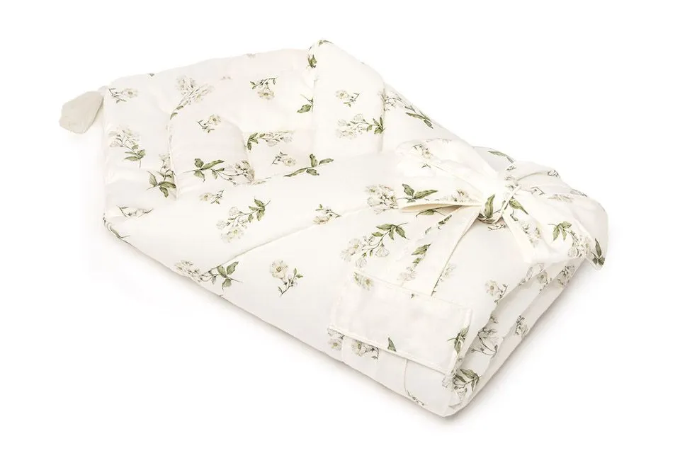 My Memi - bambusowy rożek kołderka 2w1 Bells My Memi - bambusowy rożek kołderka 2w1 Bells