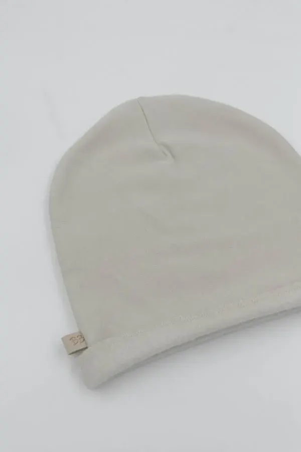 Bamboom - bambusowa cienka czapka niemowlęca Pure khaki