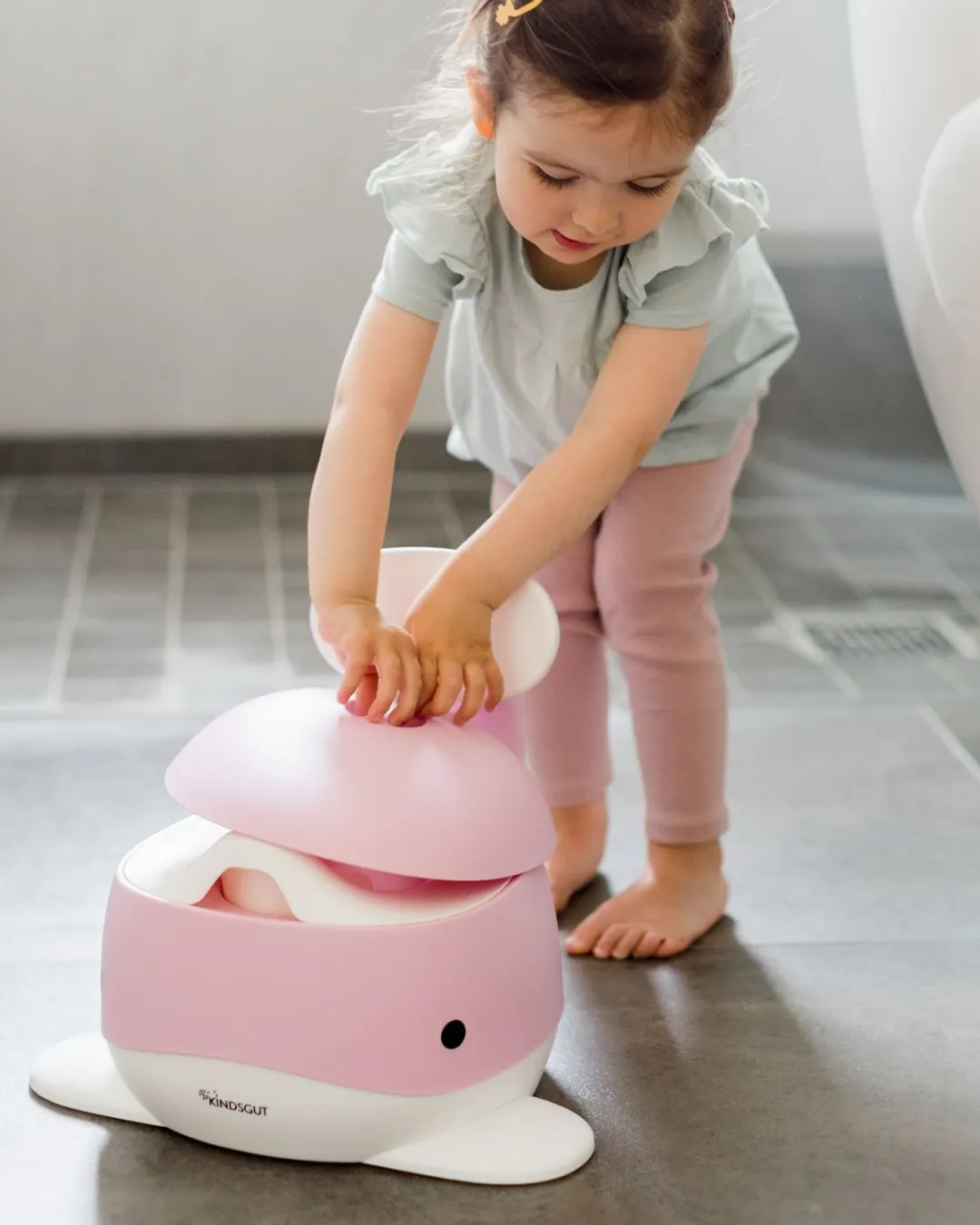 Kindsgut - nocnik dziecięcy Wieloryb różowy Kindsgut - nocnik dziecięcy Wieloryb różowy