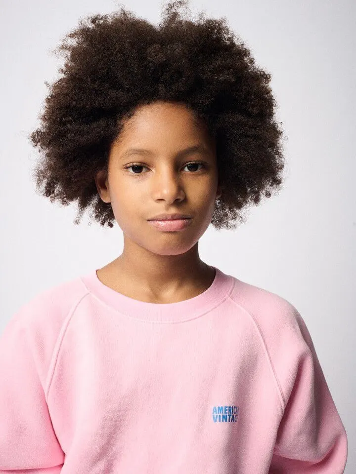 American Vintage - bawełniana bluza Izubird Barbe A Papa Vintage