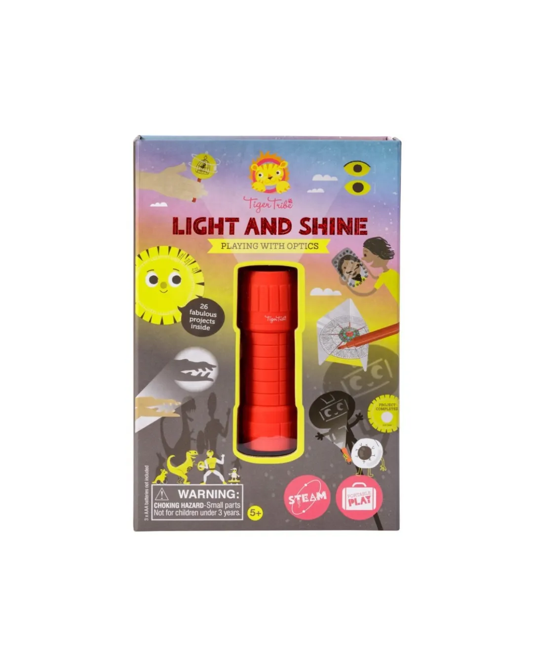 Tiger Tribe - zabawa z optyką - Światło
