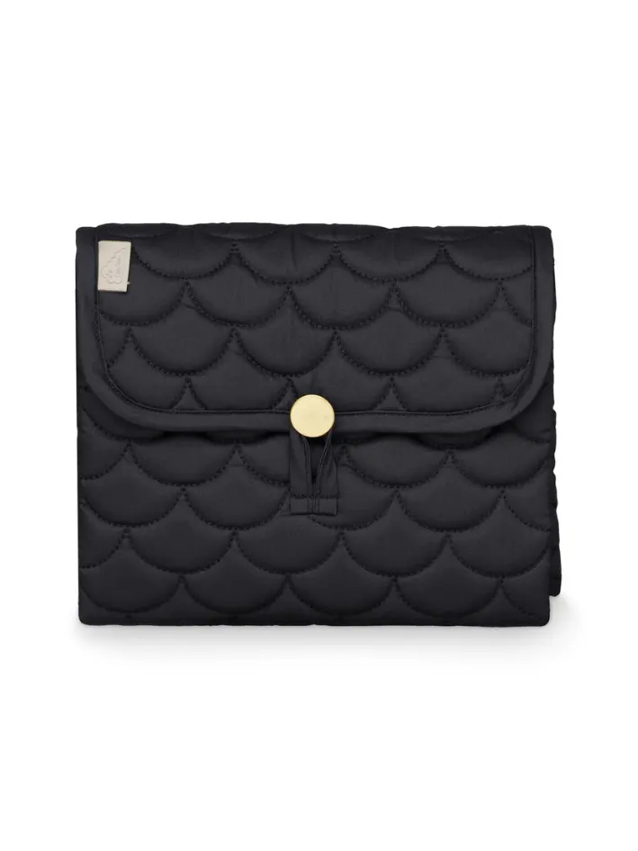 Cam Cam Copenhagen - pikowana mata do przewijania Black