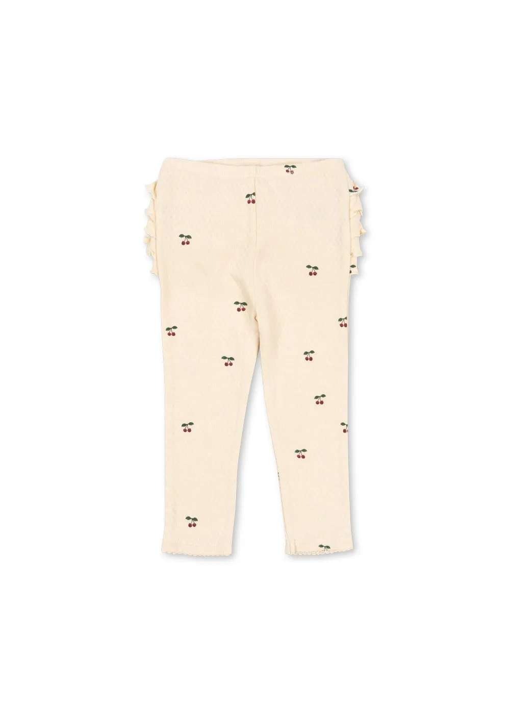 Konges Sløjd - legginsy Sui Frill Pants Cherry