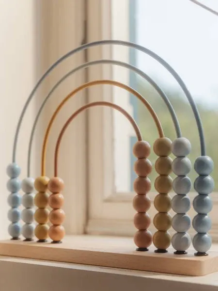 Little Dutch - liczydło tęcza Forest Friends FSC