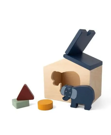 Trixie - drewniany domek sorter Słoń Trixie - drewniany domek sorter Słoń