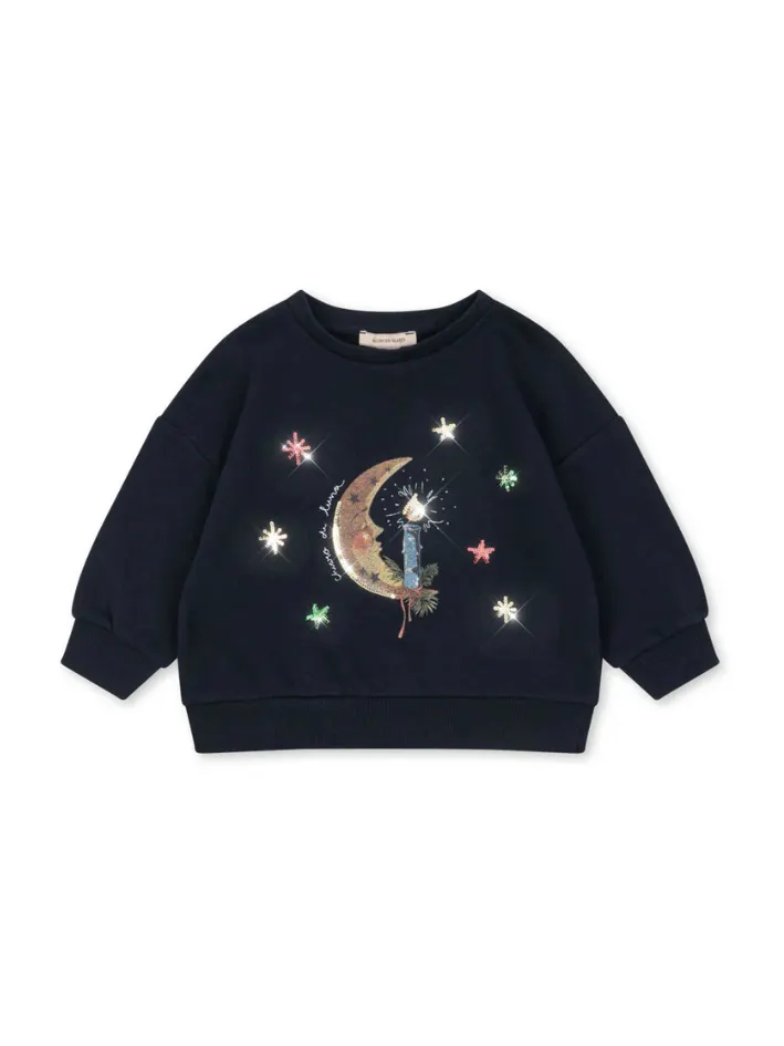 Bluza dresowa Konges Sløjd Loupy Lou Dark Navy Bluza dresowa Konges Sløjd Loupy Lou Dark Navy
