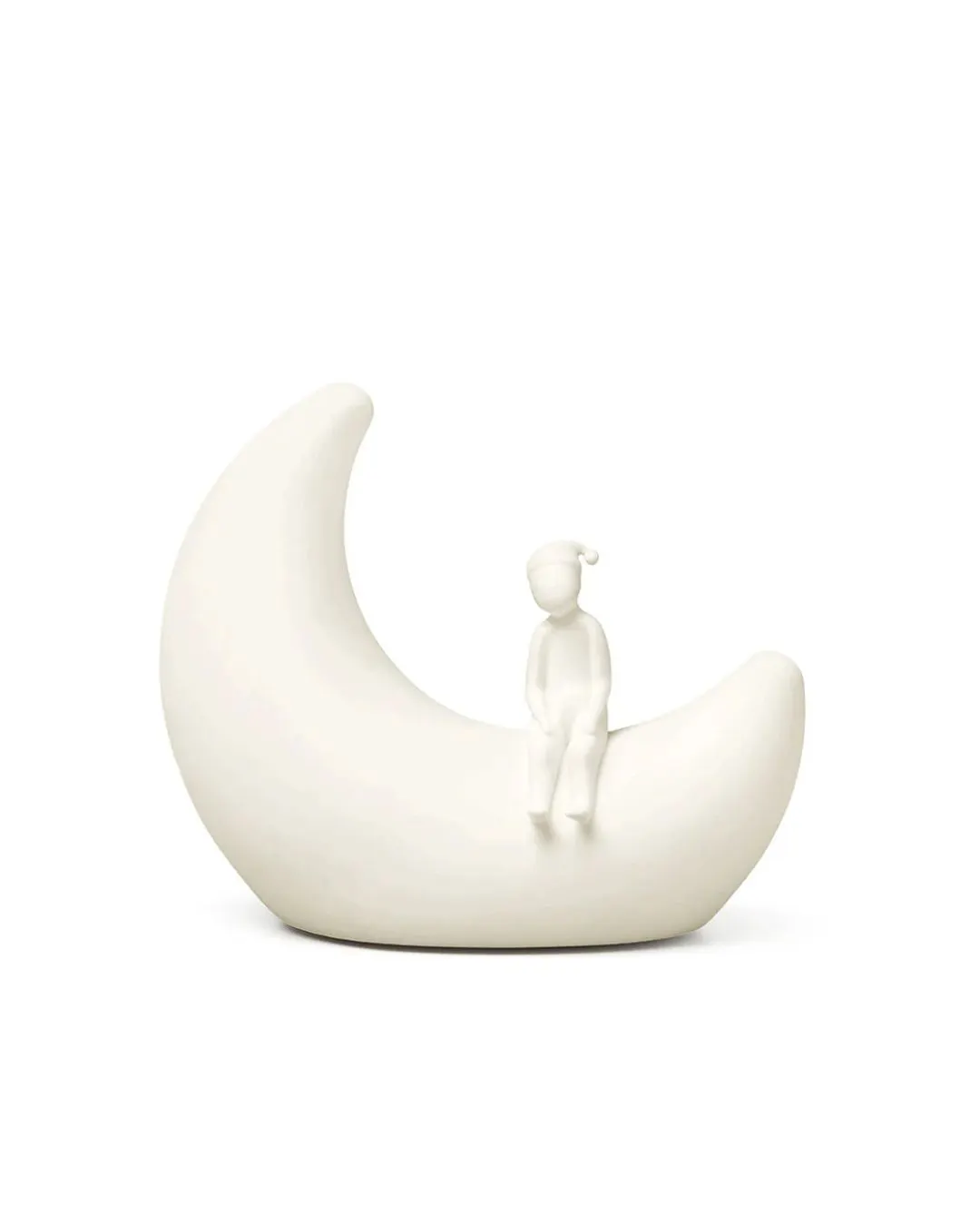 Cam Cam Copenhagen - lampka nocna dla dzieci Moon silikonowa biała Off White Cam Cam Copenhagen - lampka nocna dla dzieci Moon silikonowa biała Off White