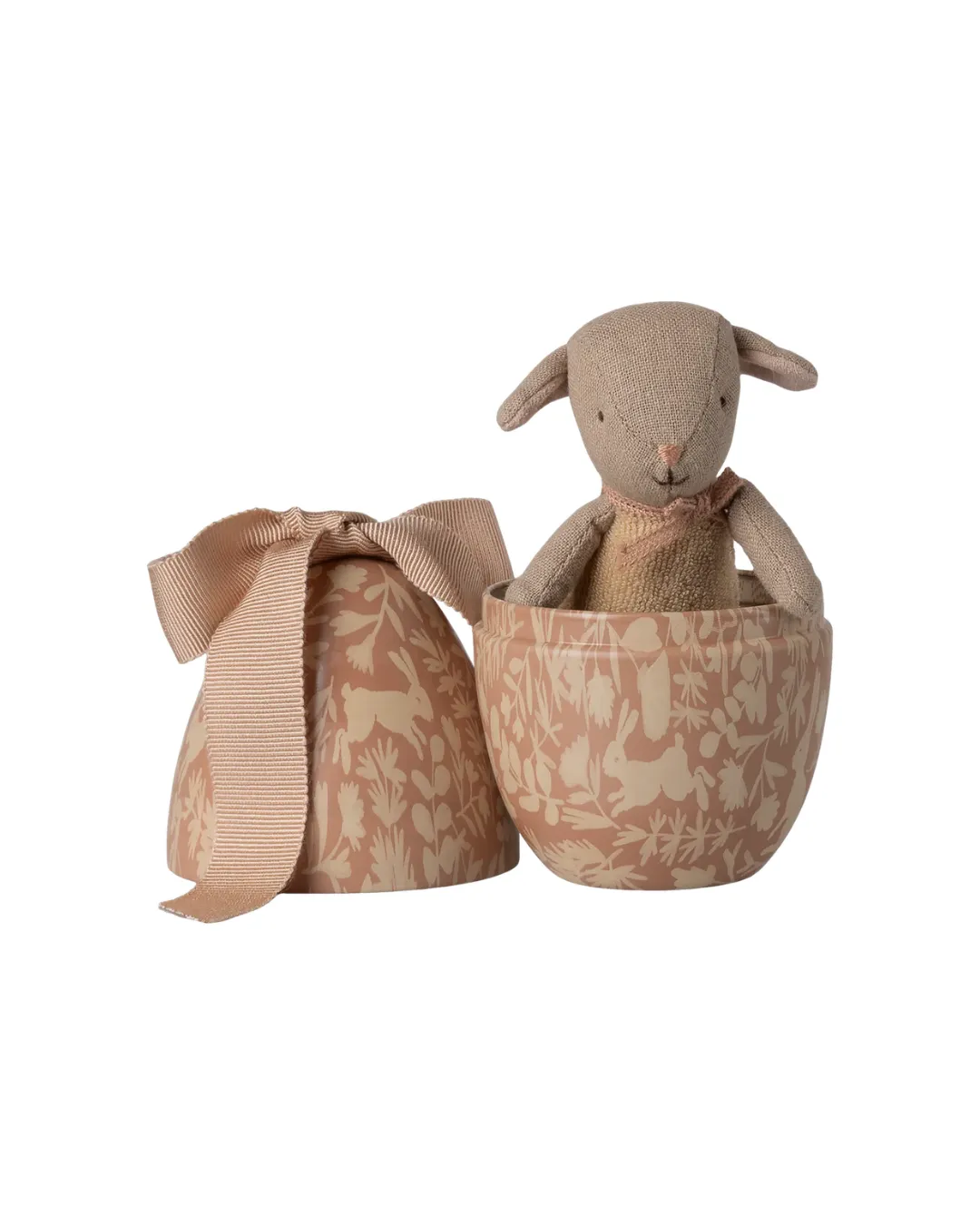 Maileg - jajko wielkanocne z micro barankiem pudrowy Maileg - jajko wielkanocne z micro barankiem pudrowy