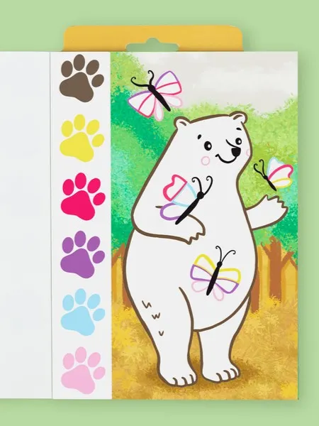 Tiger Tribe - przenośne kolorowanki wodne Dzikie Zwierzęta Tiger Tribe - przenośne kolorowanki wodne Dzikie Zwierzęta