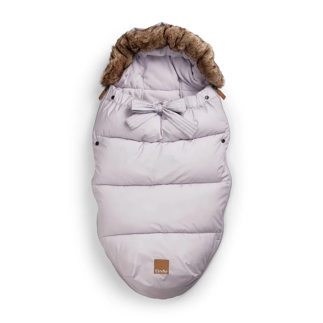 Elodie Details - śpiworek zimowy do wózka z futerkiem Lavender Love