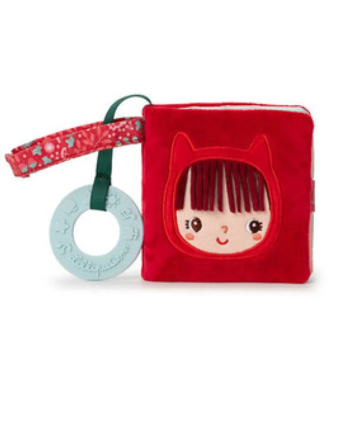 Lilliputiens - miękka książeczka sensoryczna z gryzakiem Czerwony Kapturek 6 m+ Lilliputiens - miękka książeczka sensoryczna z gryzakiem Czerwony Kapturek 6 m+