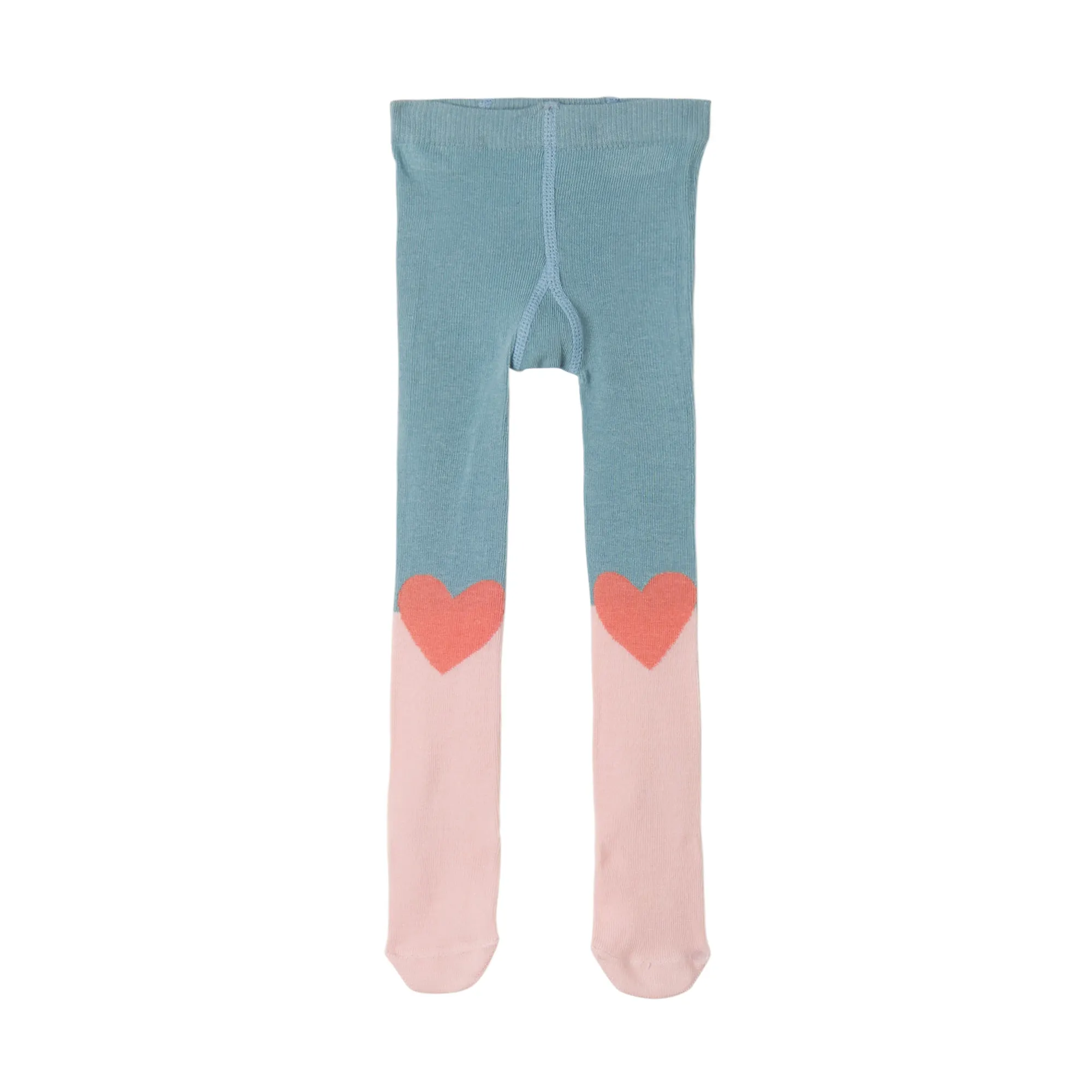 Stella McCartney - rajstopki dziecięce z bawełny z motywem serduszek