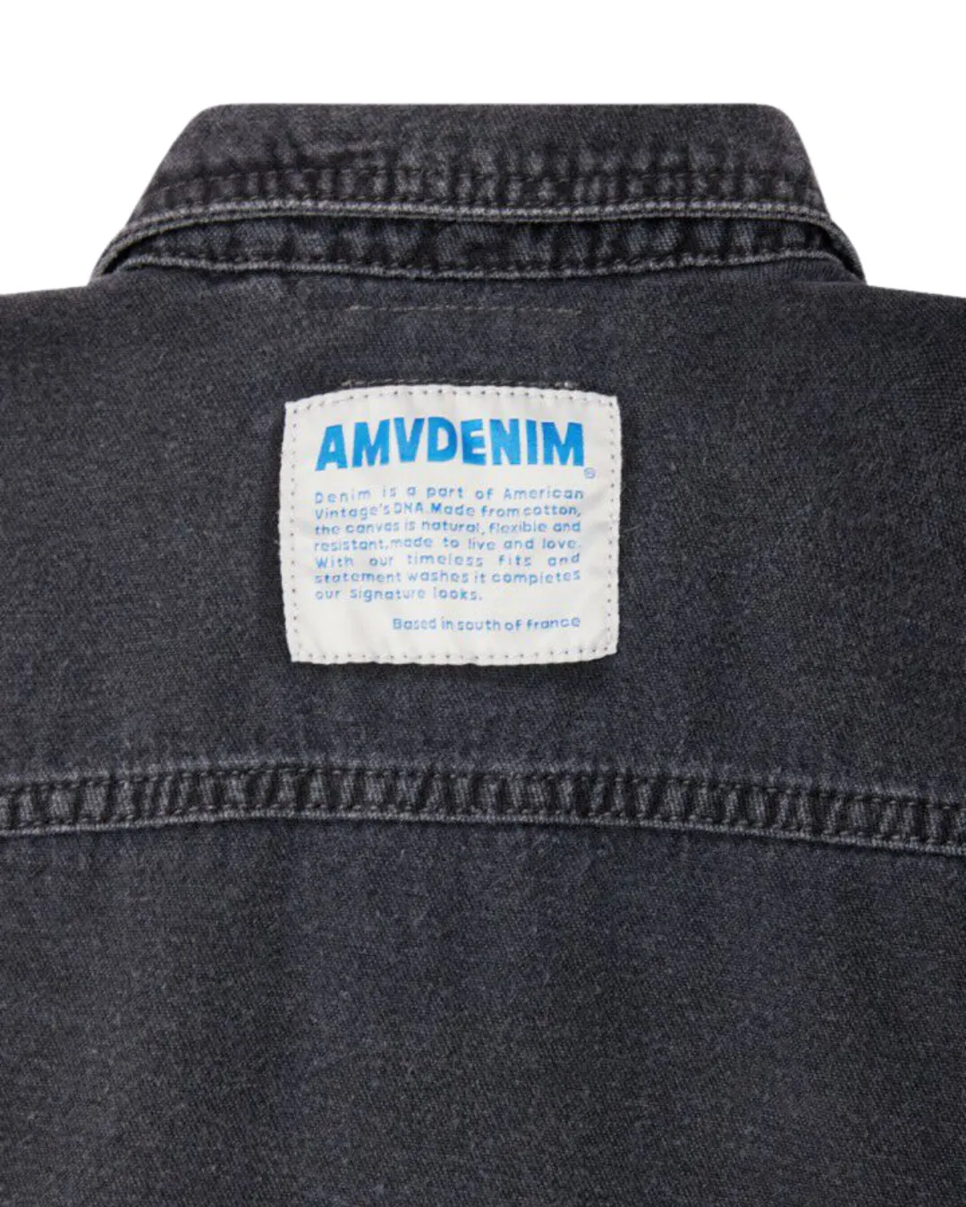 American Vintage - koszula jeansowa dziecięca Jazy Black