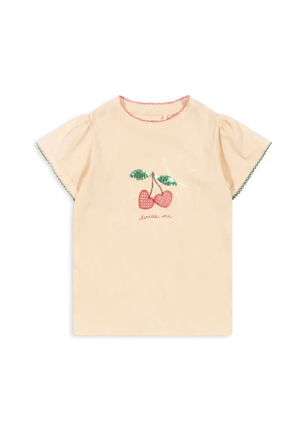 Konges Sløjd - koszulka Famo Puff Tee GOTS Ecru Konges Sløjd - koszulka Famo Puff Tee GOTS Ecru