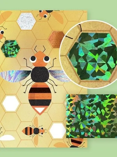 Tiger Tribe - artystyczny zestaw z folią Radosne Robaczki Tiger Tribe - artystyczny zestaw z folią Radosne Robaczki