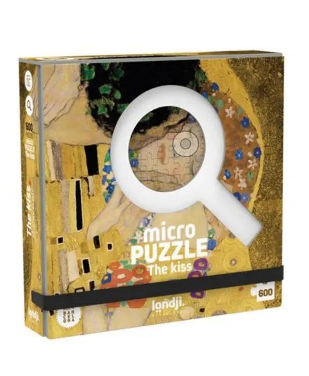 Londji - mikro puzzle 600 elementów Gustav Klimt The Kiss