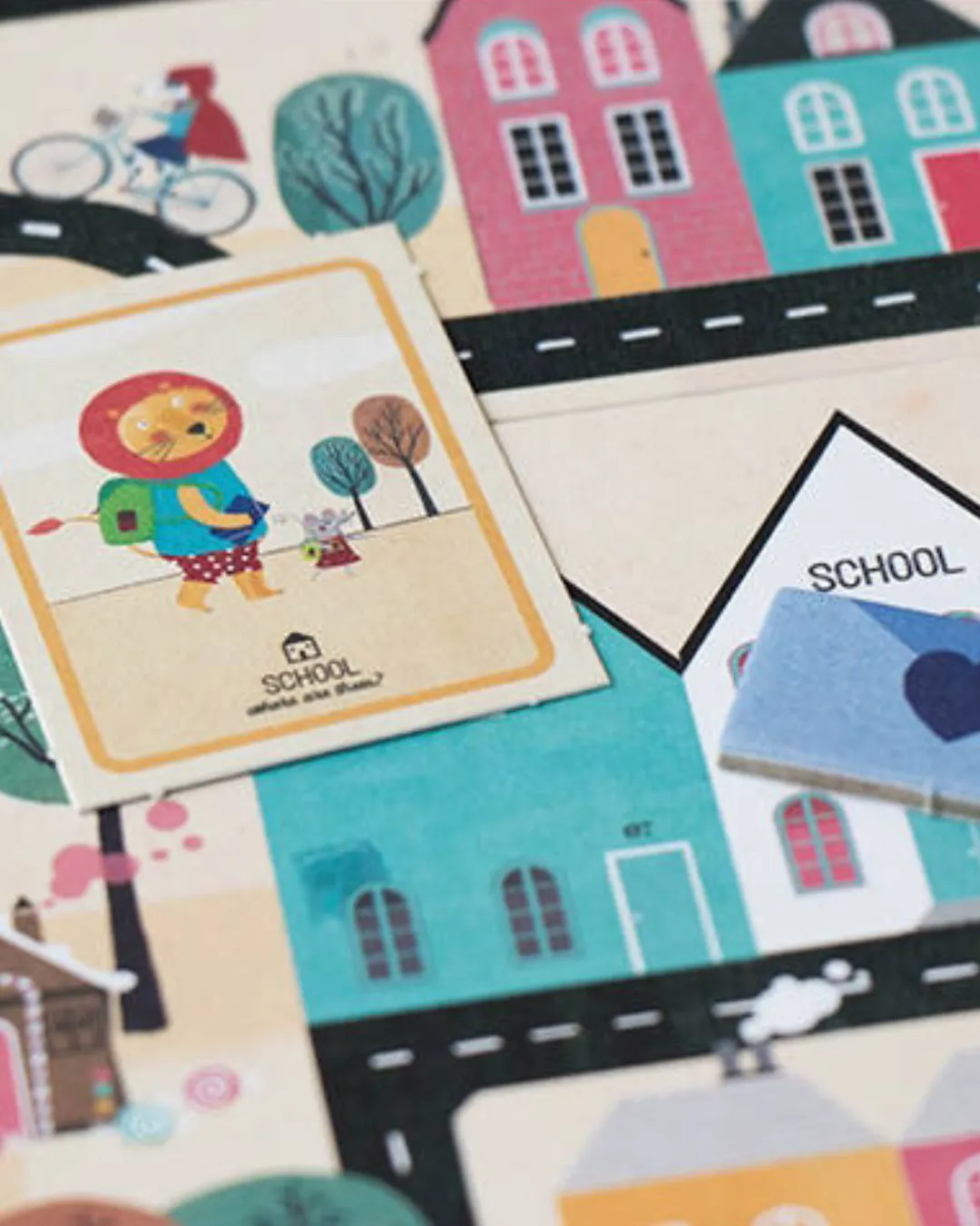 Londji - gra obserwacyjna dla dzieci Postman wersja kieszonkowa