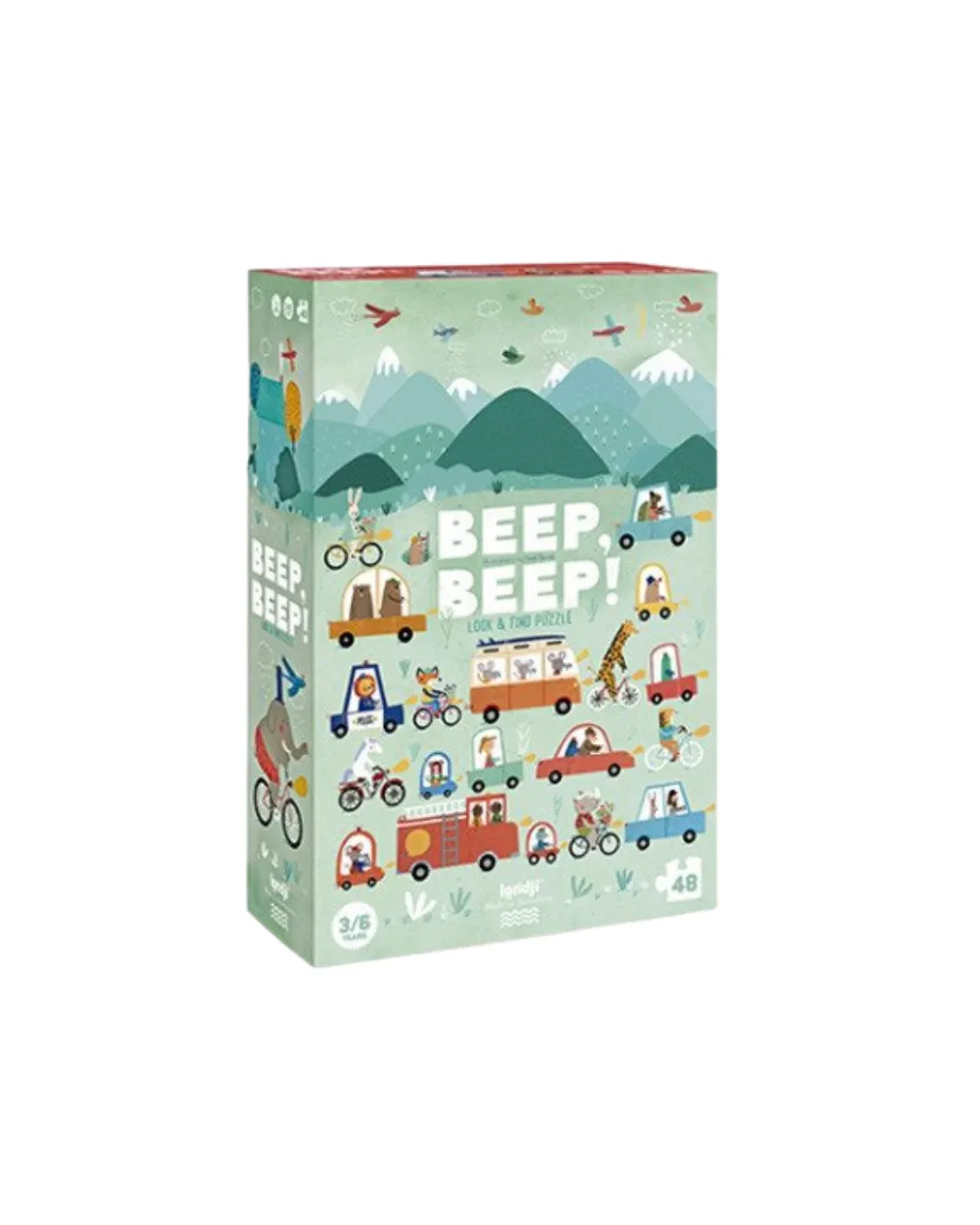 Londji - puzzle dla dzieci BEEP BEEP!