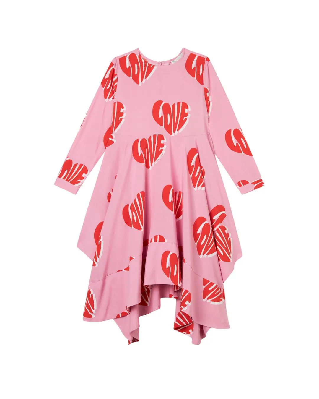 Stella McCartney - sukienka na długi rękaw LOVE Stella McCartney - sukienka na długi rękaw LOVE