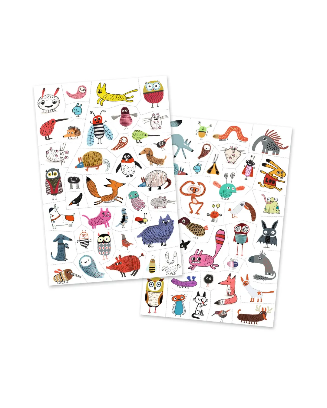 Djeco - tatuaże dla dzieci Małe Stworki Djeco - tatuaże dla dzieci Małe Stworki