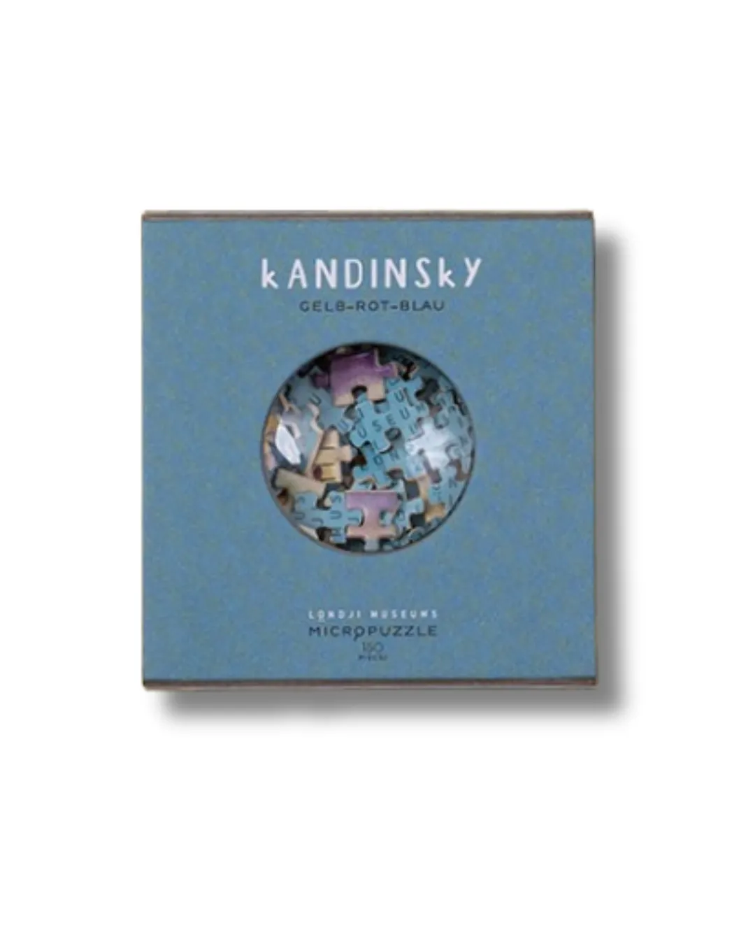 Londji - puzzle micro Gelb-Rot-Blau Kandinsky 150 elementów