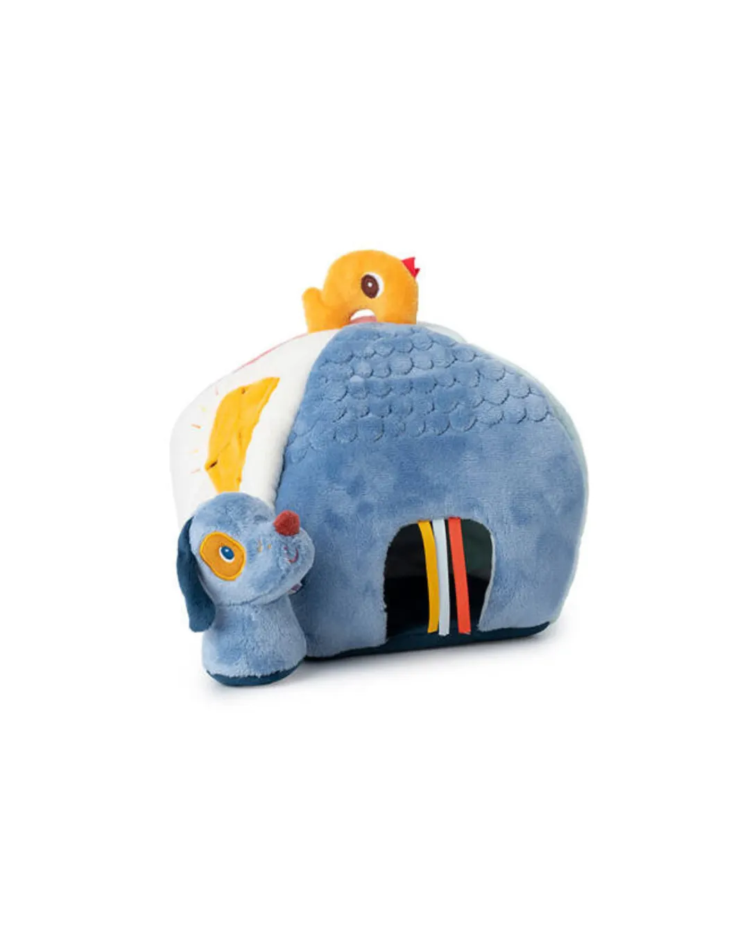 Lilliputiens - domek aktywizujący z grzechotkami Piesek Jules 9 m+