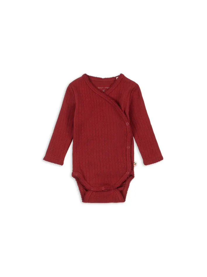 Body Konges Sløjd Minnie Newborn Red Dahlia Body Konges Sløjd Minnie Newborn Red Dahlia