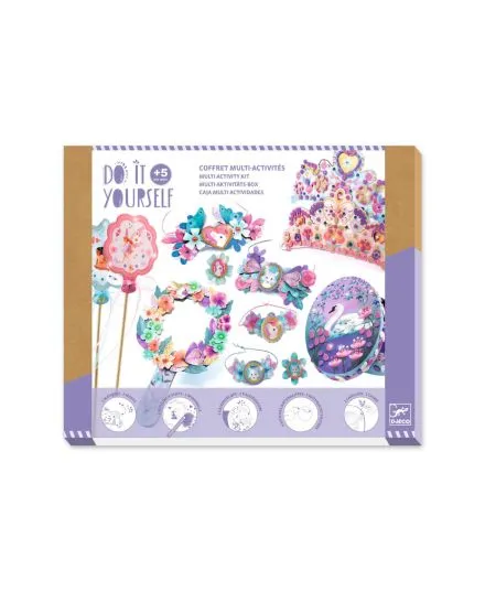 Djeco - zestaw zrób to sam - 5 aktywności Bajkowy świat Djeco - zestaw zrób to sam - 5 aktywności Bajkowy świat