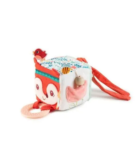 Lilliputiens - kostka aktywizująca wielofunkcyjna Lisiczka Alice Lilliputiens - kostka aktywizująca wielofunkcyjna Lisiczka Alice